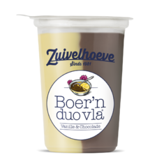Boer'n Vla® Duo Choco Vanille 450g